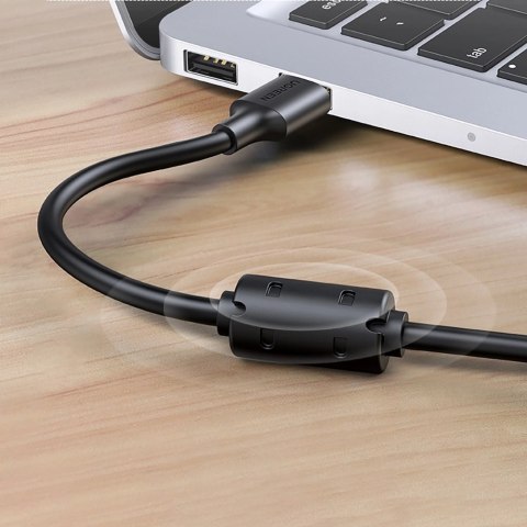 Ugreen przedłużka adapter USB 2.0 5m czarny (US103) Ugreen przedłużka adapter USB 2.0 5m czarny (US103)