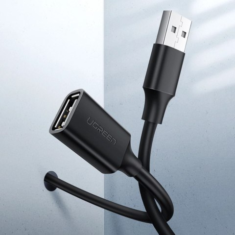 Ugreen przedłużka adapter USB 2.0 5m czarny (US103) Ugreen przedłużka adapter USB 2.0 5m czarny (US103)