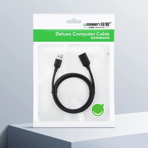 Ugreen przedłużka adapter USB 2.0 5m czarny (US103) Ugreen przedłużka adapter USB 2.0 5m czarny (US103)