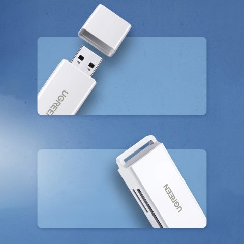 Ugreen przenośny czytnik kart TF/SD pod USB 3.0 czarny (CM104) Ugreen przenośny czytnik kart TF/SD pod USB 3.0 czarny (CM104)