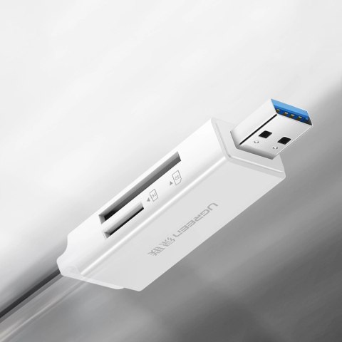 Ugreen przenośny czytnik kart TF/SD pod USB 3.0 czarny (CM104) Ugreen przenośny czytnik kart TF/SD pod USB 3.0 czarny (CM104)