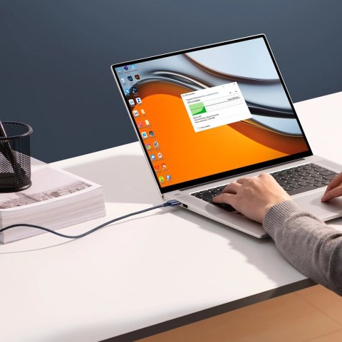 Baseus Explorer Series kabel przewód USB - USB Typ C 100W 1m niebieski (CATS000203)