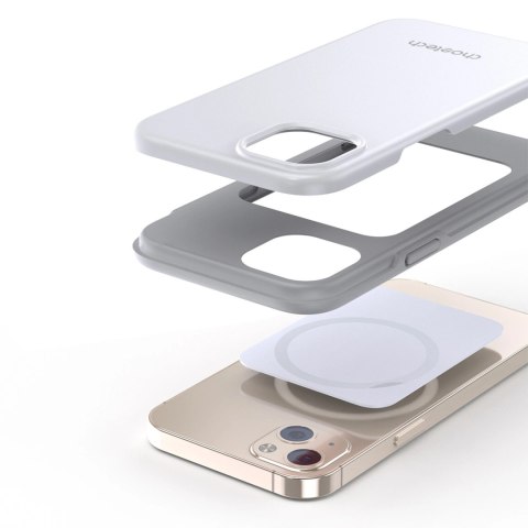 Choetech MFM Anti-drop case etui Made For MagSafe do iPhone 13 mini biały (PC0111-MFM-WH) Choetech MFM Anti-drop case etui Made For MagSafe do iPhone 13 mini biały (PC0111-MFM-WH)