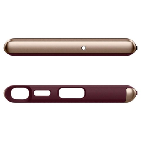 Etui Spigen Neo Hybrid na Samsung Galaxy S22 Ultra - burgundowe Etui Spigen Neo Hybrid na Samsung Galaxy S22 Ultra - burgundowe