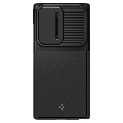 Etui Spigen Optik Armor na Samsung Galaxy S22 Ultra - czarne Etui Spigen Optik Armor na Samsung Galaxy S22 Ultra - czarne