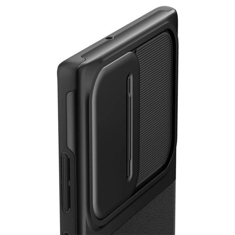 Etui Spigen Optik Armor na Samsung Galaxy S22 Ultra - czarne Etui Spigen Optik Armor na Samsung Galaxy S22 Ultra - czarne
