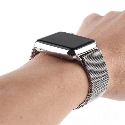 Magnetic Strap pasek do Watch 6 / 5 / 4 / 3 / 2 / SE (44mm / 42mm) magnetyczna opaska bransoleta bransoletka czerwony Magnetic Strap pasek do Watch 6 / 5 / 4 / 3 / 2 / SE (44mm / 42mm) magnetyczna opaska bransoleta bransoletka czerwony