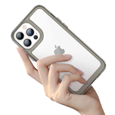 Outer Space Case etui do iPhone 12 Pro sztywny pokrowiec z żelową ramką niebieski Outer Space Case etui do iPhone 12 Pro sztywny pokrowiec z żelową ramką niebieski
