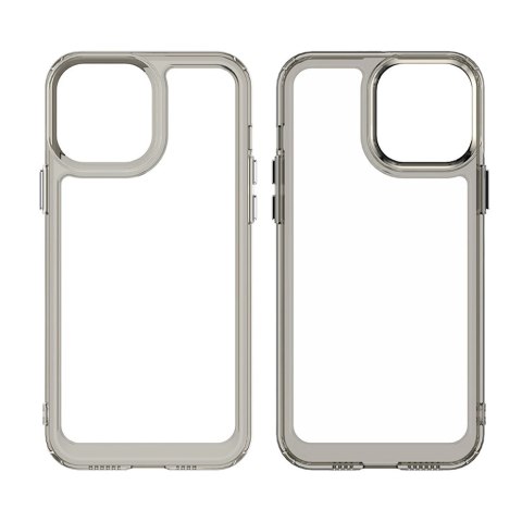 Outer Space Case etui do iPhone 12 Pro sztywny pokrowiec z żelową ramką niebieski Outer Space Case etui do iPhone 12 Pro sztywny pokrowiec z żelową ramką niebieski