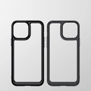 Outer Space Case etui do iPhone 13 Pro sztywny pokrowiec z żelową ramką niebieski