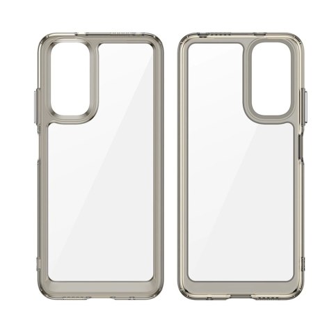 Outer Space Case etui do Xiaomi Redmi Note 11 sztywny pokrowiec z żelową ramką czerwony Outer Space Case etui do Xiaomi Redmi Note 11 sztywny pokrowiec z żelową ramką czerwony