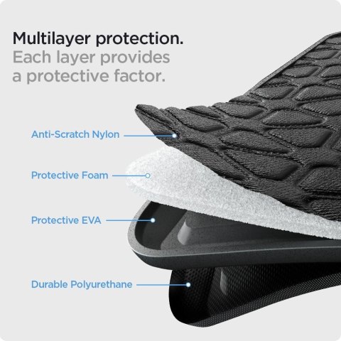 Pokrowiec Spigen Rugged Armor Pouch Pro na laptopa 13-14'' - czarny Pokrowiec Spigen Rugged Armor Pouch Pro na laptopa 13-14'' - czarny