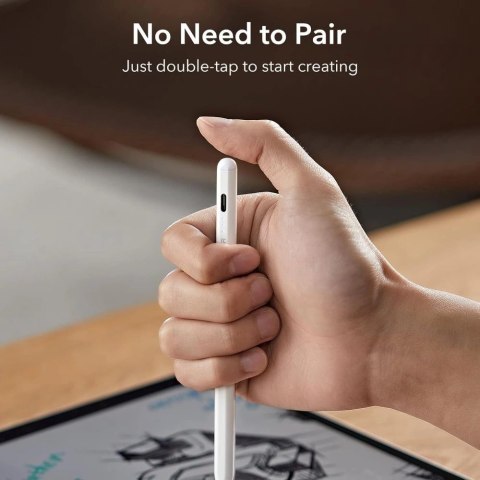 Rysik ESR Digital+ Magnetic Stylus Pen do iPada - biały Rysik ESR Digital+ Magnetic Stylus Pen do iPada - biały