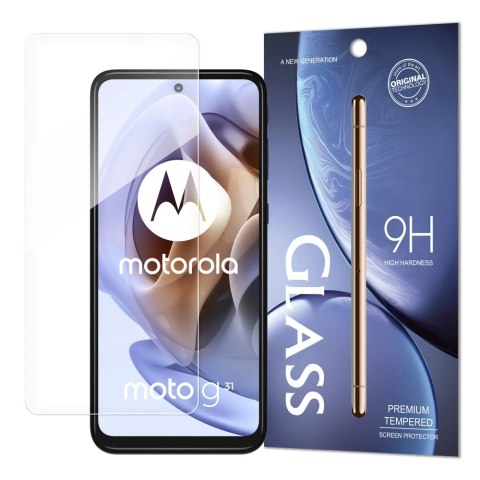 Tempered Glass szkło hartowane 9H Motorola Moto G41 / G31 (opakowanie - koperta)