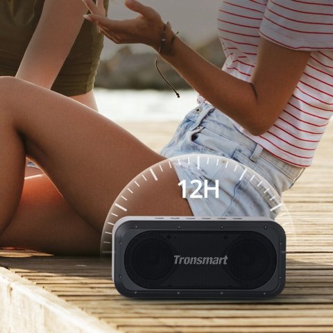 Tronsmart Force SE wodoodporny bezprzewodowy głośnik Bluetooth 50W z funkcją Powerbank czarny (752288) Tronsmart Force SE wodoodporny bezprzewodowy głośnik Bluetooth 50W z funkcją Powerbank czarny (752288)