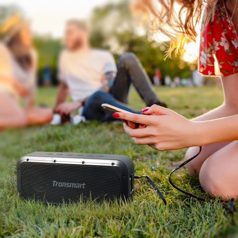 Tronsmart Force SE wodoodporny bezprzewodowy głośnik Bluetooth 50W z funkcją Powerbank czarny (752288) Tronsmart Force SE wodoodporny bezprzewodowy głośnik Bluetooth 50W z funkcją Powerbank czarny (752288)