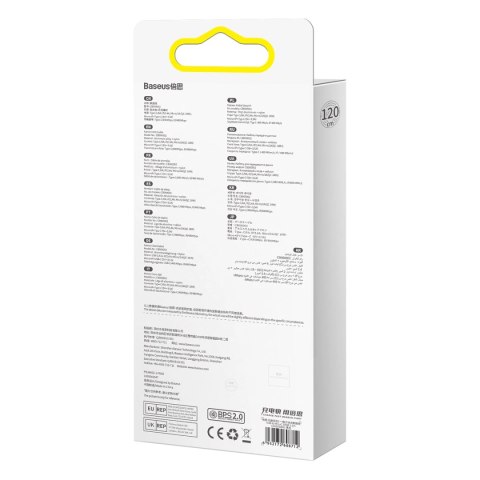 Baseus Flash Series II kabel USB - USB Typ C / Lightning / micro USB 100 W 1,2 m czarny (CASS030001) Baseus Flash Series II kabel USB - USB Typ C / Lightning / micro USB 100 W 1,2 m czarny (CASS030001)