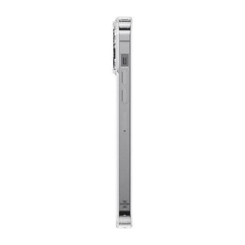 Baseus Frosted Glass Case etui pokrowiec do iPhone 13 Pro sztywna obudowa z żelową ramką przezroczysty (ARWS000702) Baseus Frosted Glass Case etui pokrowiec do iPhone 13 Pro sztywna obudowa z żelową ramką przezroczysty (ARWS000702)