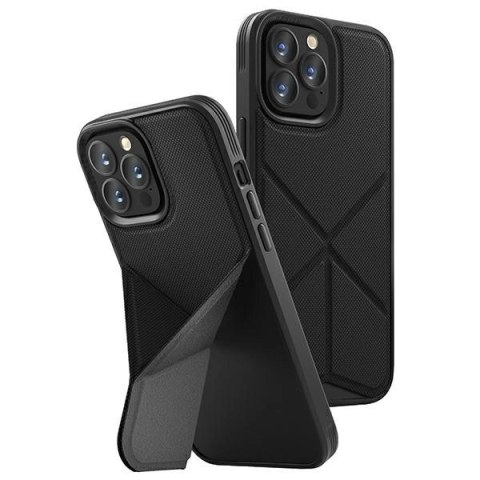 Etui UNIQ Transforma MagSafe na iPhone 13 Pro Max - czarne Etui UNIQ Transforma MagSafe na iPhone 13 Pro Max - czarne