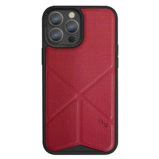 Etui UNIQ Transforma MagSafe na iPhone 13 Pro Max - czerwone