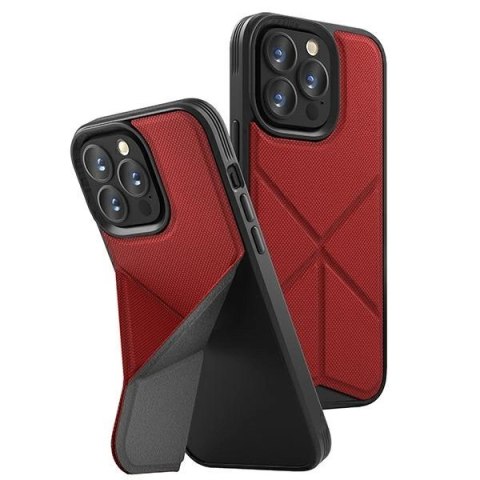 Etui UNIQ Transforma MagSafe na iPhone 13 Pro / iPhone 13 - czerwone Etui UNIQ Transforma MagSafe na iPhone 13 Pro / iPhone 13 - czerwone