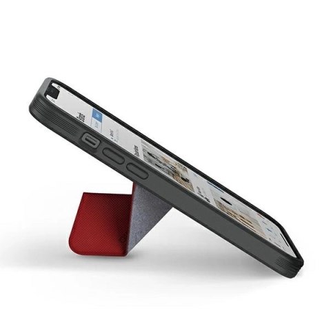 Etui UNIQ Transforma MagSafe na iPhone 13 Pro / iPhone 13 - czerwone Etui UNIQ Transforma MagSafe na iPhone 13 Pro / iPhone 13 - czerwone