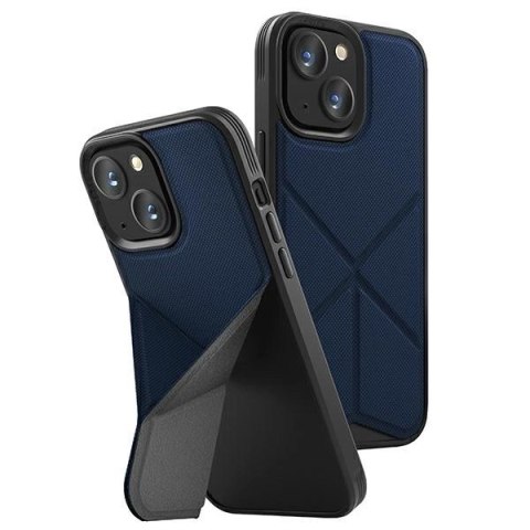 Etui UNIQ Transforma MagSafe na iPhone 13 - niebieskie Etui UNIQ Transforma MagSafe na iPhone 13 - niebieskie
