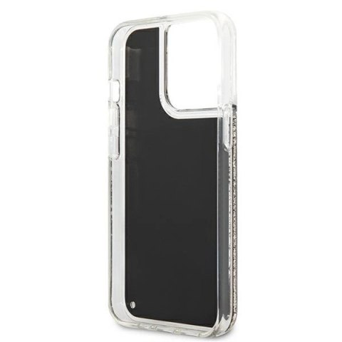 Etui Karl Lagerfeld Liquid Glitter Gatsby na iPhone 13 Pro / iPhone 13 - czarne Etui Karl Lagerfeld Liquid Glitter Gatsby na iPhone 13 Pro / iPhone 13 - czarne