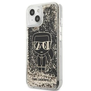 Karl Lagerfeld KLHCP13MLGGKBK iPhone 13 6,1" czarny/black hardcase Liquid Glitter Gatsby