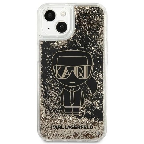 Karl Lagerfeld KLHCP13MLGGKBK iPhone 13 6,1" czarny/black hardcase Liquid Glitter Gatsby