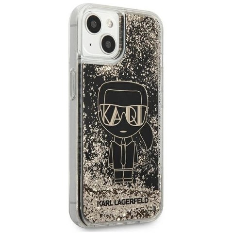 Karl Lagerfeld KLHCP13MLGGKBK iPhone 13 6,1" czarny/black hardcase Liquid Glitter Gatsby