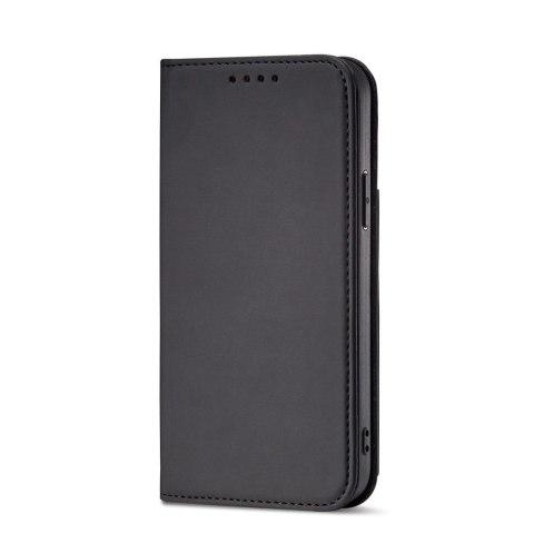 Magnet Card Case etui do Samsung Galaxy S22 Ultra pokrowiec portfel na karty kartę podstawka czarny Magnet Card Case etui do Samsung Galaxy S22 Ultra pokrowiec portfel na karty kartę podstawka czarny