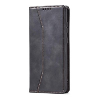Magnet Fancy Case etui do Samsung Galaxy A13 5G pokrowiec portfel na karty kartę podstawka czarny