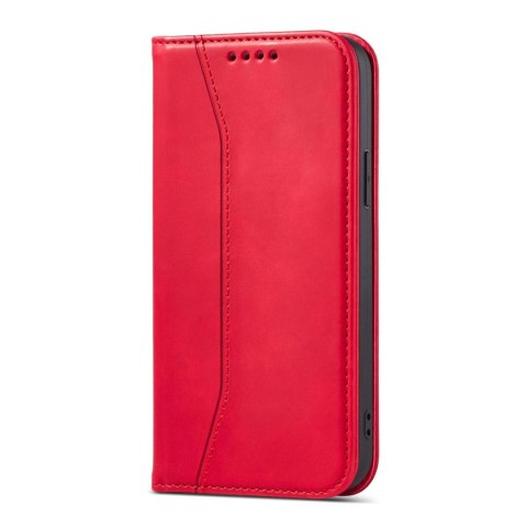 Magnet Fancy Case etui do iPhone 13 Pro pokrowiec portfel na karty kartę podstawka czerwony Magnet Fancy Case etui do iPhone 13 Pro pokrowiec portfel na karty kartę podstawka czerwony