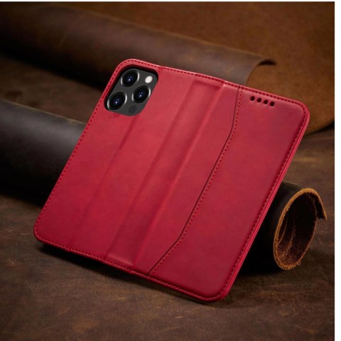 Magnet Fancy Case etui do iPhone 13 Pro pokrowiec portfel na karty kartę podstawka czerwony Magnet Fancy Case etui do iPhone 13 Pro pokrowiec portfel na karty kartę podstawka czerwony
