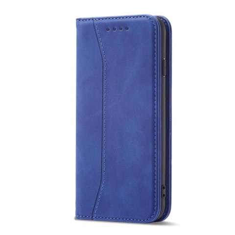 Magnet Fancy Case etui do iPhone SE 2022 / SE 2020 / iPhone 8 / iPhone 7 pokrowiec portfel na karty kartę podstawka niebieski Magnet Fancy Case etui do iPhone SE 2022 / SE 2020 / iPhone 8 / iPhone 7 pokrowiec portfel na karty kartę podstawka niebieski