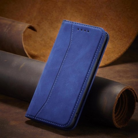Magnet Fancy Case etui do iPhone SE 2022 / SE 2020 / iPhone 8 / iPhone 7 pokrowiec portfel na karty kartę podstawka niebieski Magnet Fancy Case etui do iPhone SE 2022 / SE 2020 / iPhone 8 / iPhone 7 pokrowiec portfel na karty kartę podstawka niebieski