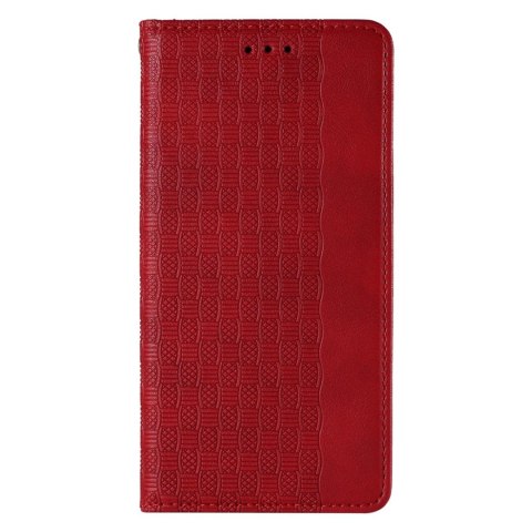 Magnet Strap Case etui do Samsung Galaxy S22+ (S22 Plus) pokrowiec portfel + mini smycz zawieszka czerwony Magnet Strap Case etui do Samsung Galaxy S22+ (S22 Plus) pokrowiec portfel + mini smycz zawieszka czerwony