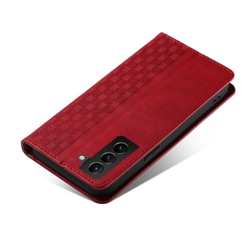 Magnet Strap Case etui do Samsung Galaxy S22+ (S22 Plus) pokrowiec portfel + mini smycz zawieszka czerwony Magnet Strap Case etui do Samsung Galaxy S22+ (S22 Plus) pokrowiec portfel + mini smycz zawieszka czerwony