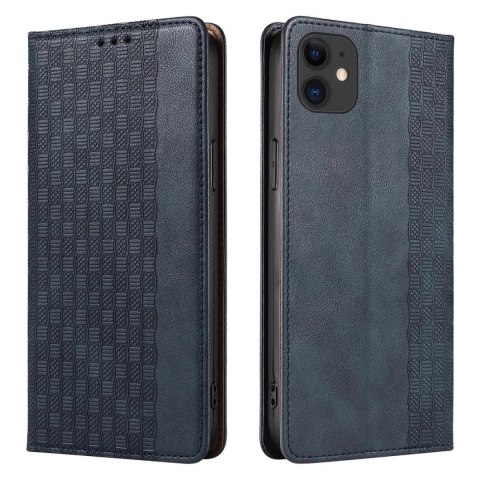 Magnet Strap Case etui do iPhone 13 mini pokrowiec portfel + mini smycz zawieszka niebieski Magnet Strap Case etui do iPhone 13 mini pokrowiec portfel + mini smycz zawieszka niebieski