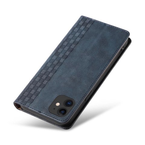 Magnet Strap Case etui do iPhone 13 pokrowiec portfel + mini smycz zawieszka niebieski Magnet Strap Case etui do iPhone 13 pokrowiec portfel + mini smycz zawieszka niebieski