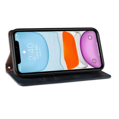Magnet Strap Case etui do iPhone 13 pokrowiec portfel + mini smycz zawieszka niebieski Magnet Strap Case etui do iPhone 13 pokrowiec portfel + mini smycz zawieszka niebieski
