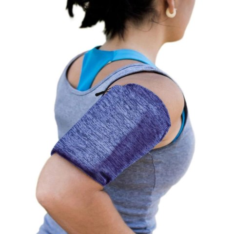 Armband do biegania opaska na ramię na telefon S granatowa Armband do biegania opaska na ramię na telefon S granatowa