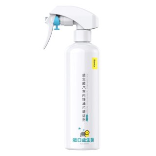 Baseus Auto-care spray do czyszczenia wnętrza samochodu 300ml biały (CRYH000002)