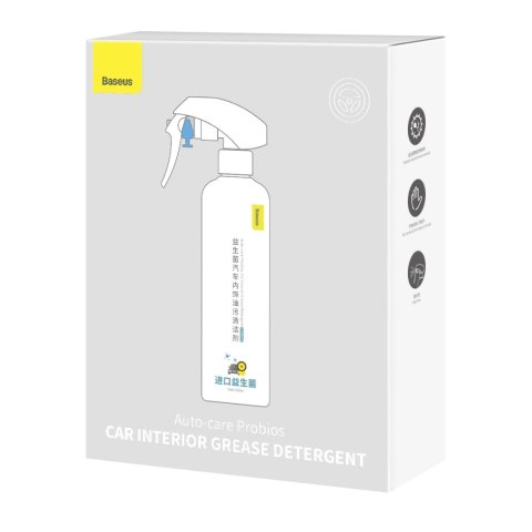 Baseus Auto-care spray do czyszczenia wnętrza samochodu 300ml biały (CRYH000002) Baseus Auto-care spray do czyszczenia wnętrza samochodu 300ml biały (CRYH000002)