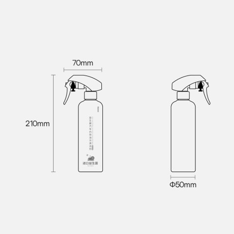Baseus Auto-care spray do czyszczenia wnętrza samochodu 300ml biały (CRYH000002) Baseus Auto-care spray do czyszczenia wnętrza samochodu 300ml biały (CRYH000002)