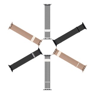 Dux Ducis Magnetic Strap pasek do Watch Ultra / 9 / 8 / 7 / 6 / 5 / 4 / 3 / 2 / SE (49 / 45 / 44 / 42 mm) magnetyczna opaska sre