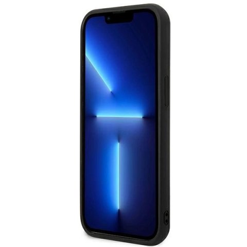 Etui Karl Lagerfeld Karl&Choupette Ikonik 3D na iPhone 13 Pro / iPhone 13 - czarne Etui Karl Lagerfeld Karl&Choupette Ikonik 3D na iPhone 13 Pro / iPhone 13 - czarne