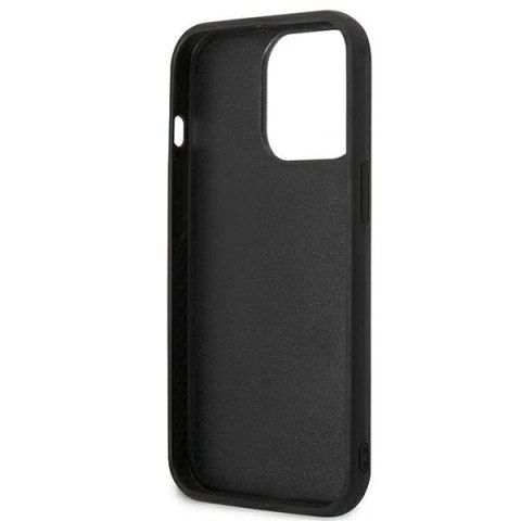 Etui Karl Lagerfeld Karl&Choupette Ikonik 3D na iPhone 13 Pro / iPhone 13 - czarne Etui Karl Lagerfeld Karl&Choupette Ikonik 3D na iPhone 13 Pro / iPhone 13 - czarne