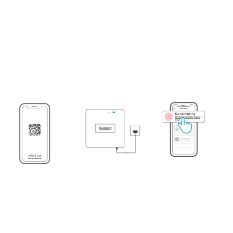 Sonoff centralka sterująca Wi-Fi do urządzeń RF433MHz biała (RF Bridge R2) Sonoff centralka sterująca Wi-Fi do urządzeń RF433MHz biała (RF Bridge R2)